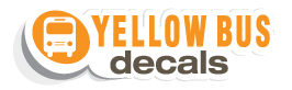YELLOW BUS DECALS LOGO